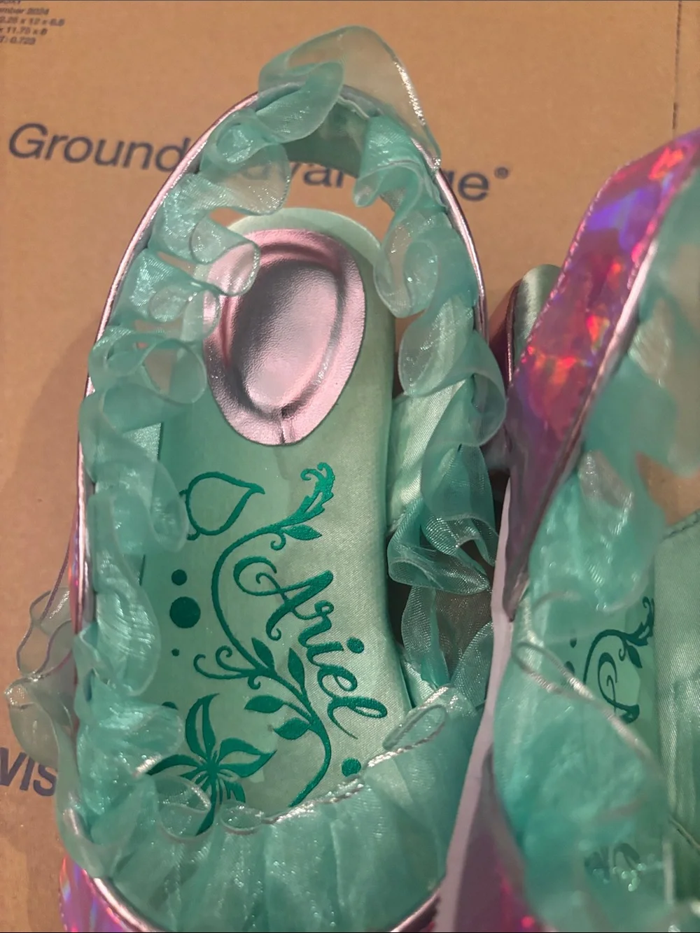 Disney Little Mermaid Ariel Costume Shoes